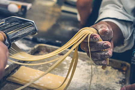 person making pasta thumbnail