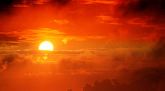 cloudy sky with sun thumbnail