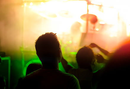 people on concert during nighttime thumbnail