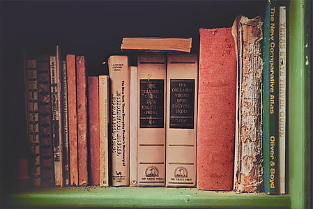 assorted textbook on rack thumbnail
