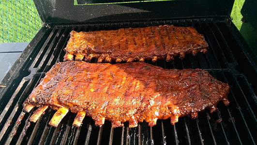 two grilled baby back ribs thumbnail