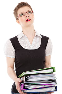 person, woman, office, working thumbnail