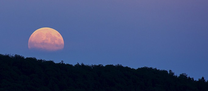 landscape photography of full moon thumbnail