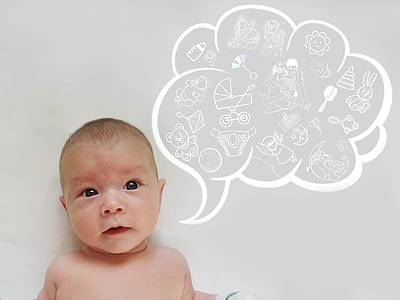 baby lying on bed thumbnail
