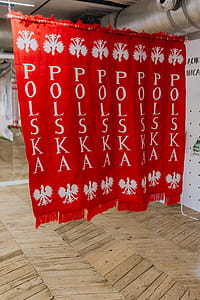 Polish sport fans scarves thumbnail