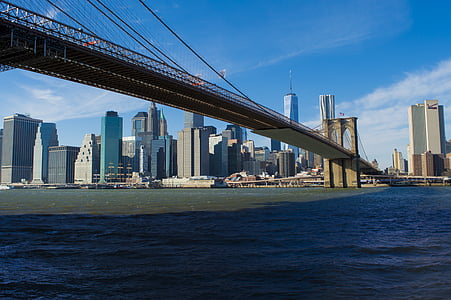 Brooklyn Bridge New York during daytime thumbnail