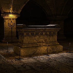 white concrete tomb thumbnail
