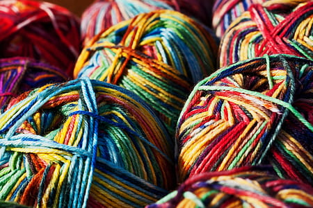assorted-color yarn lot thumbnail