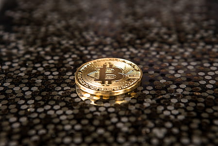 closeup photo of Bit coin thumbnail