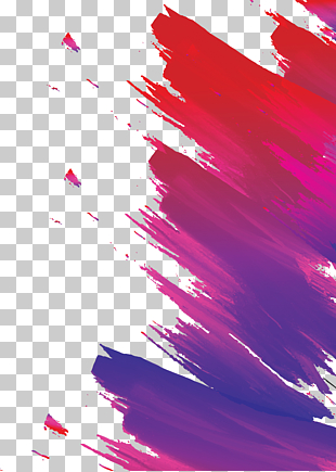 Poster , Red stroke gradient creative poster template, red and purple paint splatter artwork PNG clipart