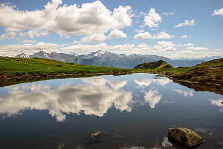 body of water between farm thumbnail
