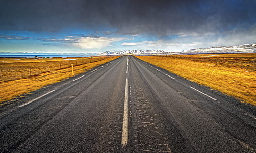 black asphalt road thumbnail
