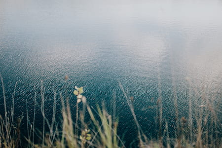 Zakrzówek reservoir, the old limestone quarry flooded with water thumbnail