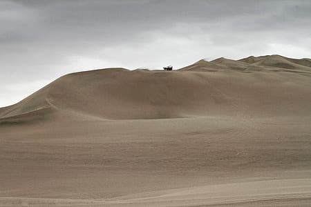 empty brown desert at daytime thumbnail