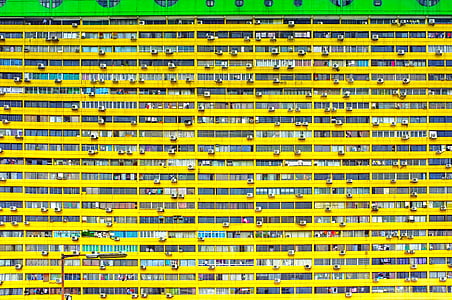 architecture, building, high-rise, windows, backgrounds thumbnail