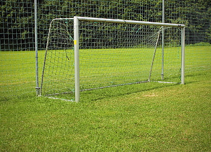 white soccer goal thumbnail