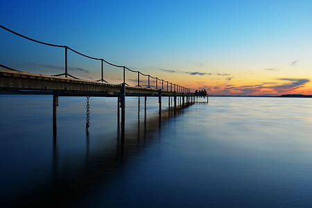 brown wooden dock thumbnail