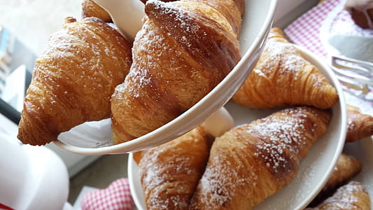 baked bread on 2-layer stand thumbnail