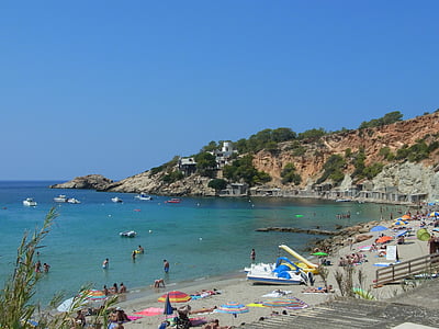 people swimming on beach thumbnail