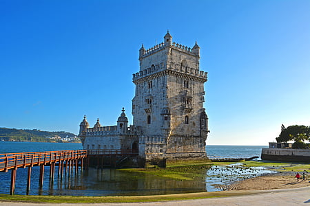 brown castle on body of water thumbnail