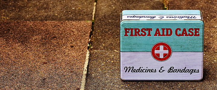 First Aid Case on brown surface thumbnail