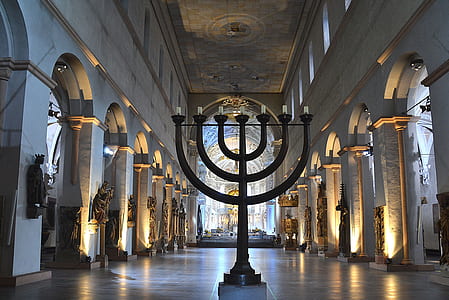 black steel candelabra thumbnail