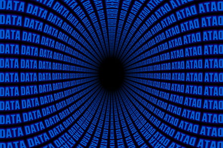 blue and black data illusion wallpaper thumbnail