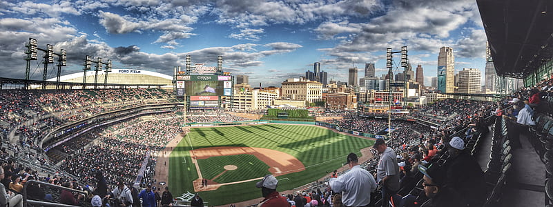 baseball field aerial photo thumbnail