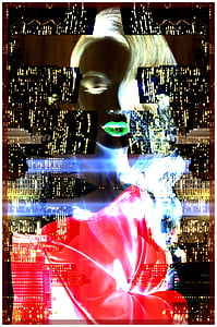 woman wearing long-sleeved top artwork thumbnail