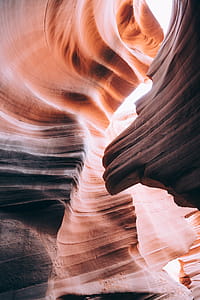 Inside Antelope canyon in Arizona in the day time thumbnail