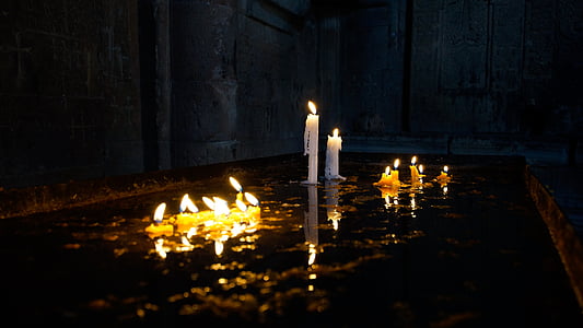 two white candles thumbnail