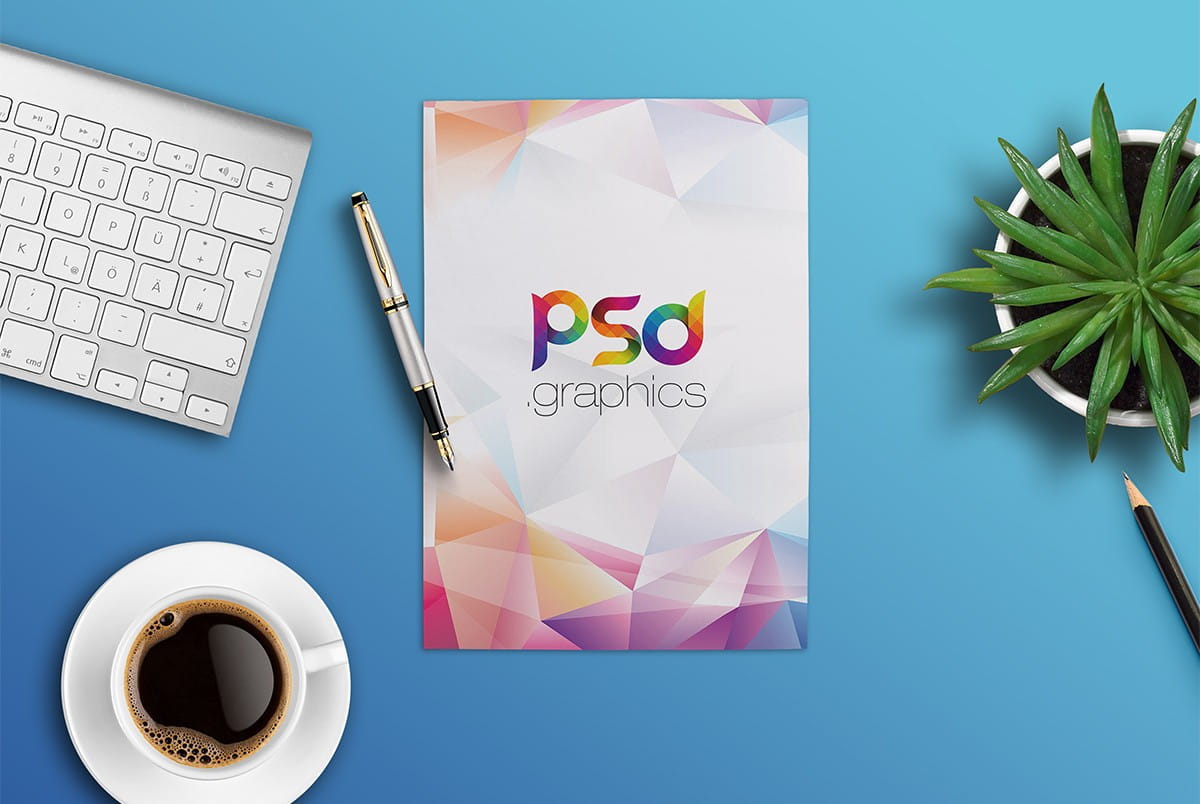 A4 Paper Mockup PSD psd file