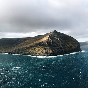 wide angle photo of brown mountain thumbnail
