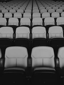 white theater chair lot thumbnail