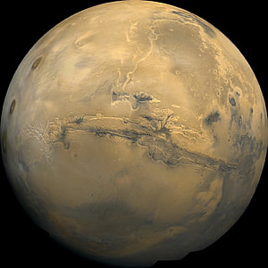 closeup photo of brown planet thumbnail