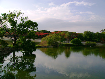 Lakeview of Lalbagh Park in Bangalore, India thumbnail
