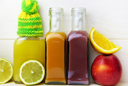 rejuvenating drinks beside wall thumbnail
