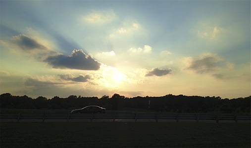 silhouette of vehicle during daytime thumbnail