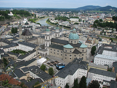 aerial photo of white and gray concrete buildings at daytime thumbnail