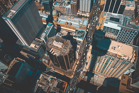 aerial view photography of city thumbnail