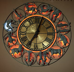 round wall clock at 6:03 thumbnail