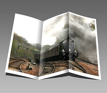 black train at daytime photo thumbnail