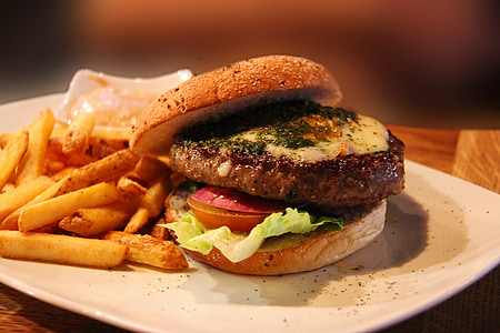 hamburger and French fries thumbnail