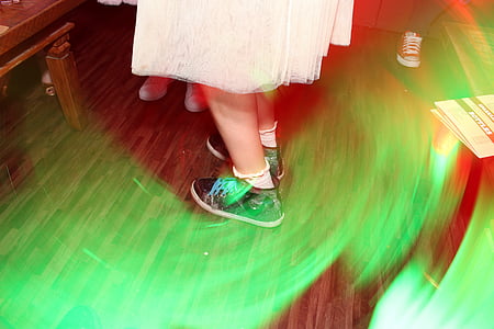 person wearing black-and-gray sneakers thumbnail