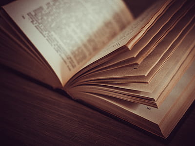 close-up photography of book thumbnail