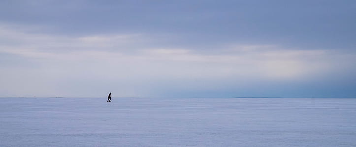 Person on Snow Ground thumbnail