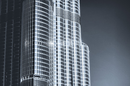 Architectural details from a building in Dubai thumbnail