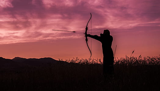dawn, landscape, sunset, man thumbnail