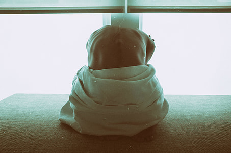 person topless blanket thumbnail