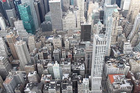 gray painted high-rise buildings thumbnail